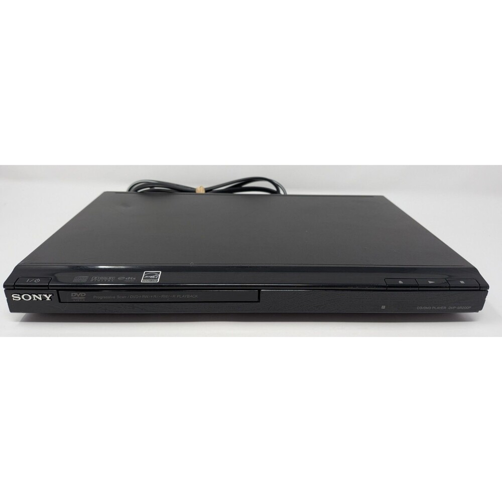 Sony DVP-SR200P CD DVD Player Progressive Scan Component Video Tested No Remote